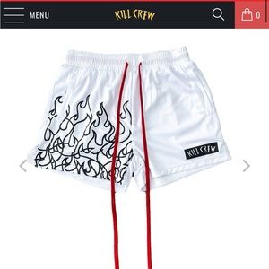 Kill crew Muay Thai workout shorts mid thought. Size small (26-30)